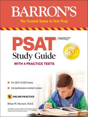 cover image of PSAT/NMSQT Study Guide